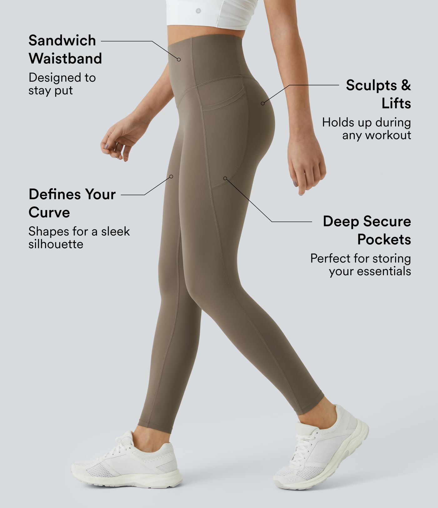 UltraSculpt Tummy Control Leggings